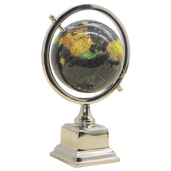 Dünya Küre Stantlı Dekoratif Döner World Globe Sl340-B 26cm - Image 1