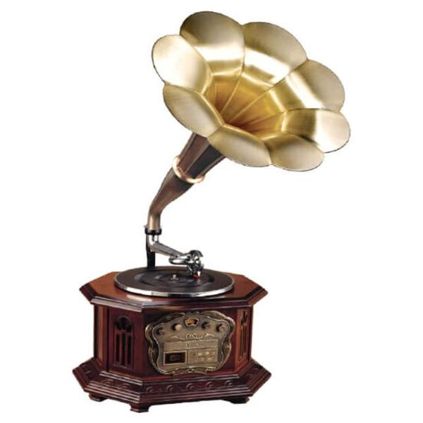 Gramofon Elektronik Plak Çalar Cd Player Radyo Kasetçalar Usb C0099 - Image 1