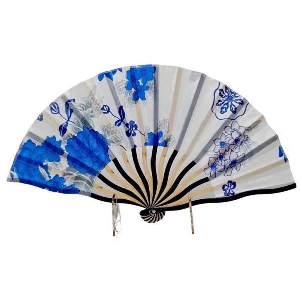 Japon Bambu Kumaş Yelpaze Çanta Boy Stant Hediyeli No.93 - Image 1