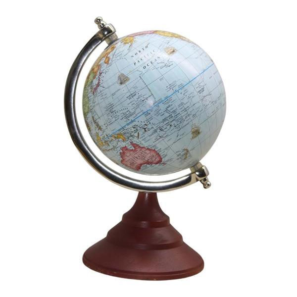 Dünya Küre Stantlı Dekoratif Döner World Globe SL339-F 26cm - Image 1