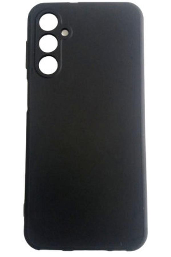 Erkan Samsung Galaxy M34 Uyumlu Kamera Çıkıntılı Yumuşak Kılıf Mat Siyah - Image 1