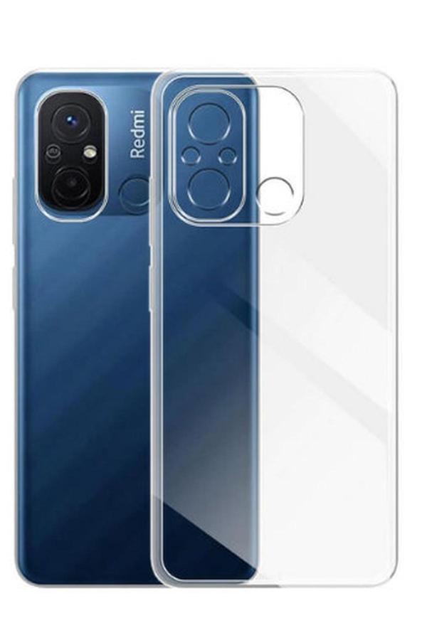 Erkan Xiaomi Redmi 12C Uyumlu Şeffaf Yumuşak Tıpalı Kılıf - Image 1