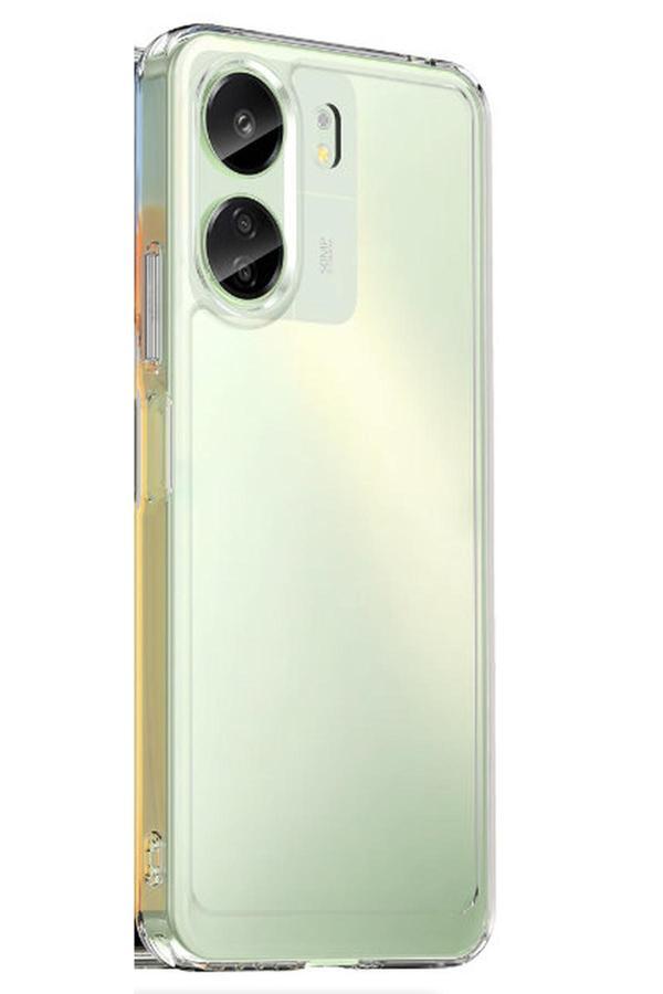 Erkan Xiaomi Redmi 13C Seffaf Yumuşak Kilif Kamera Ve Ekran Çıkıntılı - Image 1