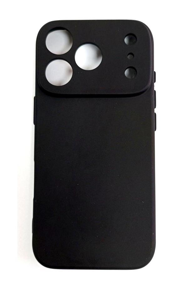 E83 Apple İphone 17 Pro Uyumlu Kamera Ve Ekran Çıkıntılı Mat Yumuşak Kılıf - Image 1