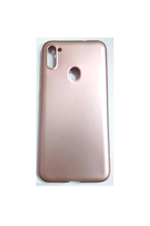 E83 Samsung Galaxy A11/M11 Uyumlu Yumusak Slikon Kılıf Gül Rengi - Image 1