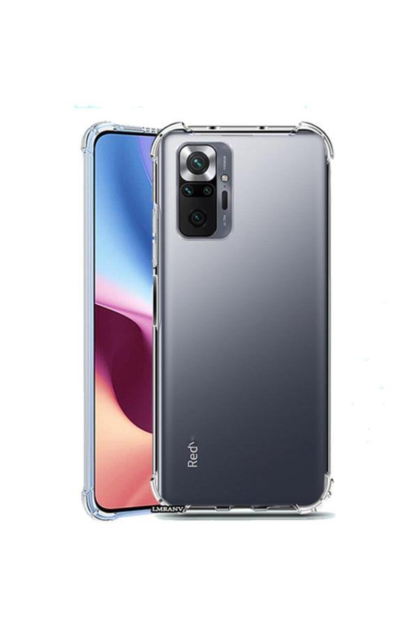 Erkan Xiaomi Redmi Note 10 Pro - Note 10 Pro Max Uyumlu Tıpalı Kamera Korumalı Yumuşak Şeffaf Kılıf - Image 1