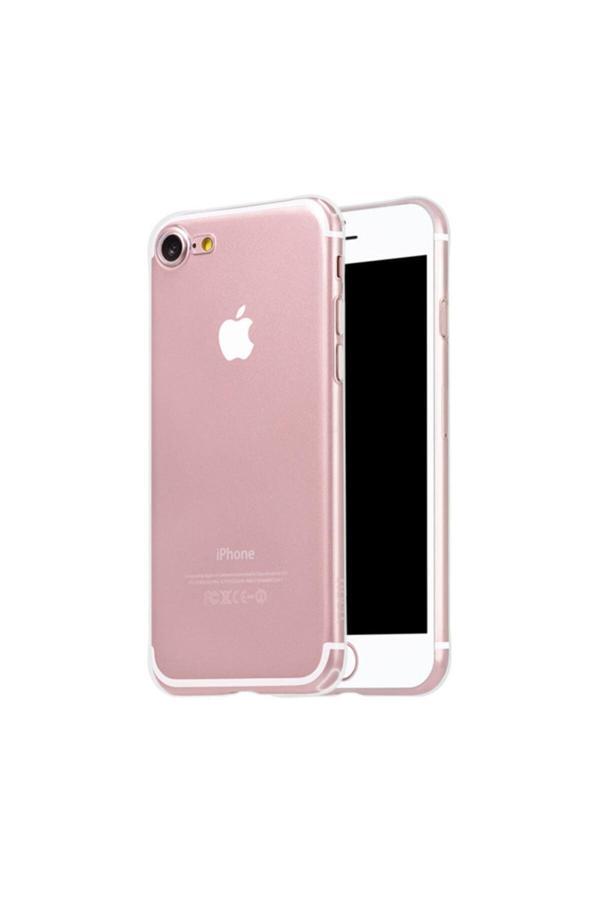 Erkan Apple Iphone Se 2020 Kamera Korumalı Yumuşak Şeffaf Kılıf - Image 1