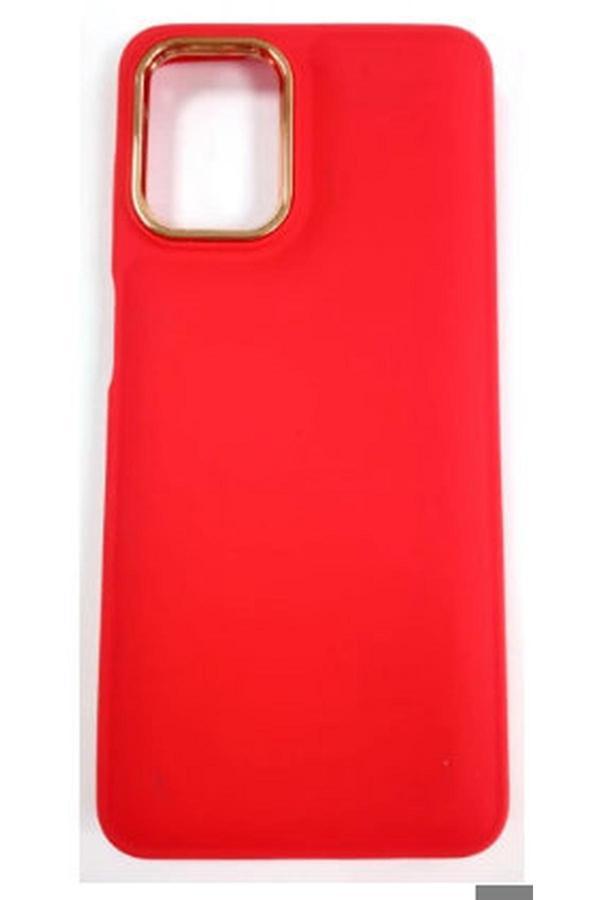 E83 Samsung Galaxy A13 Uyumlu Kabartmalı Kamera Korumalı Puf Kılıf - Image 1