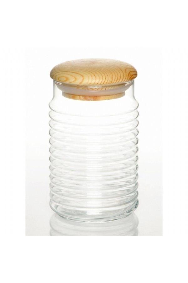 Şişecam Paşabahçe Babylon Orta Boy Cam Kavanoz 43173 - Image 1