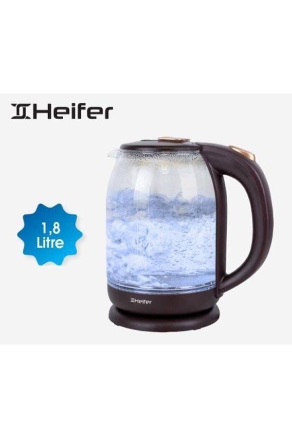 Heifer Led Işıklı Cam Kettle Renk Değiştiren Su Isıtıcısı Hfr - 20 - Image 1
