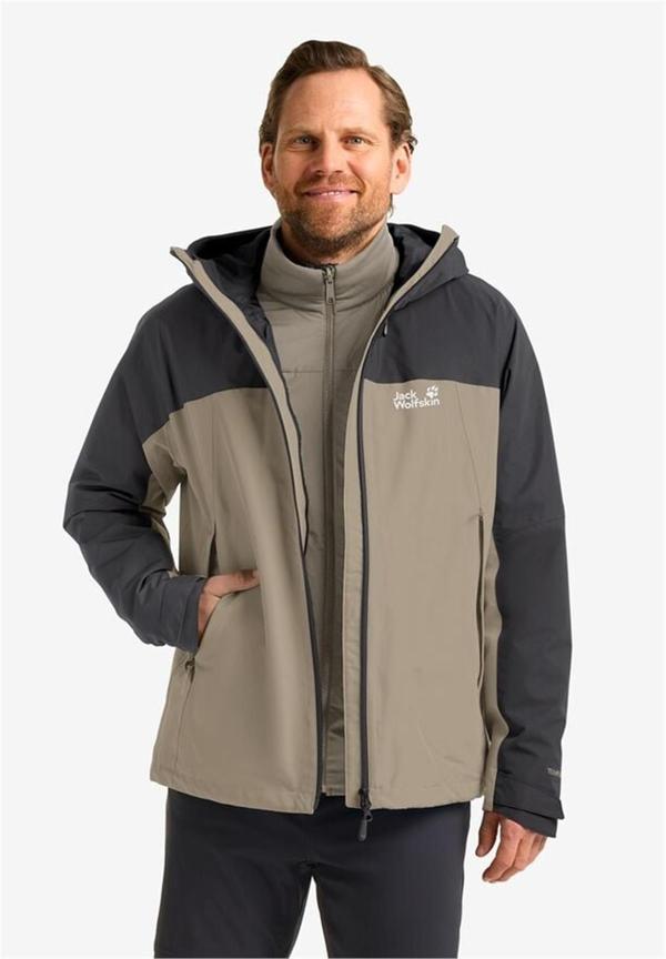 Jack Wolfskin Wild Places 3in1 Erkek Outdoor Ceket - Image 1