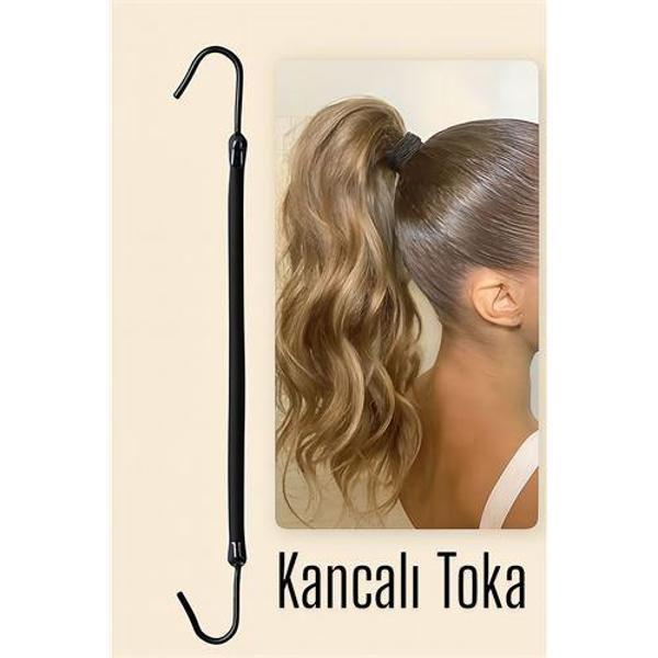 Kancalı At Kuyruğu Lastik Toka 1 ADET - Image 1