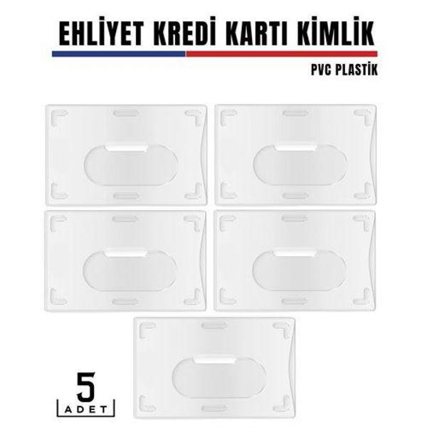 Findit 5 li Paket Ehliyet ve Kimlk Kart Koruyucu - Image 1