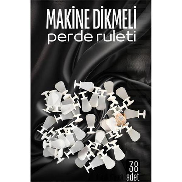 Makine Dikmeli Perde Düğmesi Perde ruleti Perde Düğmesi 28 Adet - Image 1