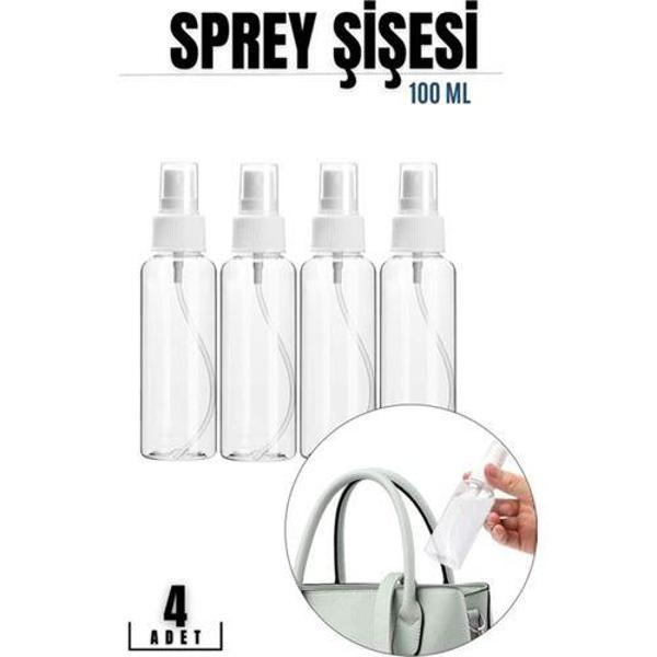 Püskürtücü Boş Sprey Şişe 100 Ml 4 ADET - Image 1
