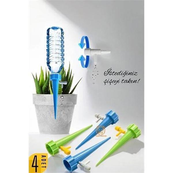 Çiçek Damlama Sulama Aparatı 4 Adet - Image 1