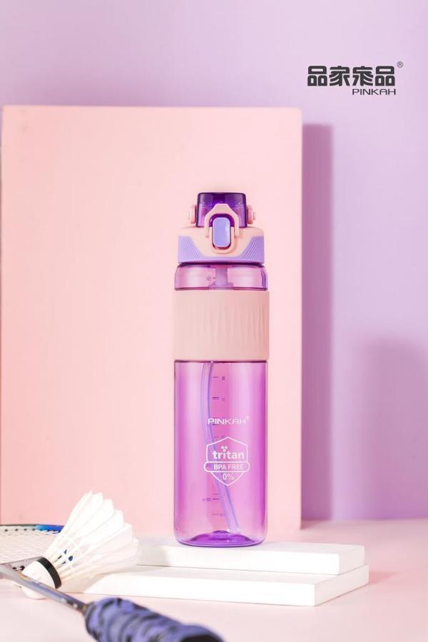 Pınkah PJ-756 750ml Pipetli Pembe Tritan Matara - Image 1