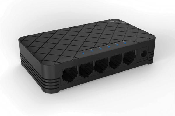 Ruijie Reyee RG-ES05  5 Port 10-100 Mbps Yönetilemez Switch Plastik Kasa - Image 1