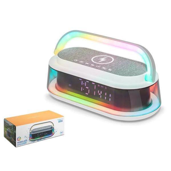 Hadron A913 Bluetooth Speaker Rgb Beyaz - Image 1