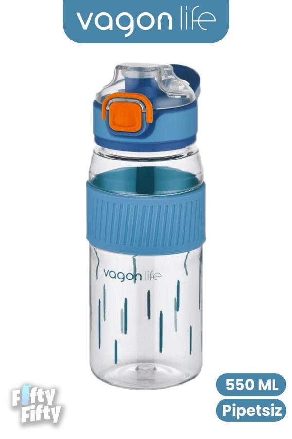 550 ML Rahat İçim (Pipetsiz) Taşıma Kulplu Çocuk Su Matarası -VGN3001ML550 - Image 1