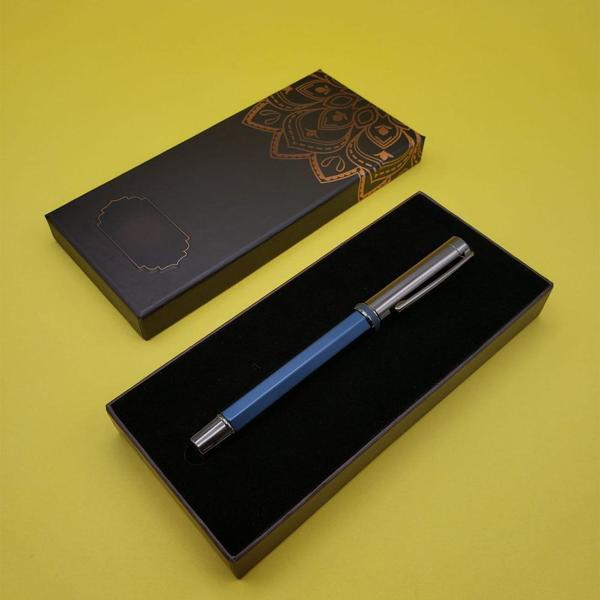 KENPAZAR Lacivert Roller Metal Kalem - Image 1