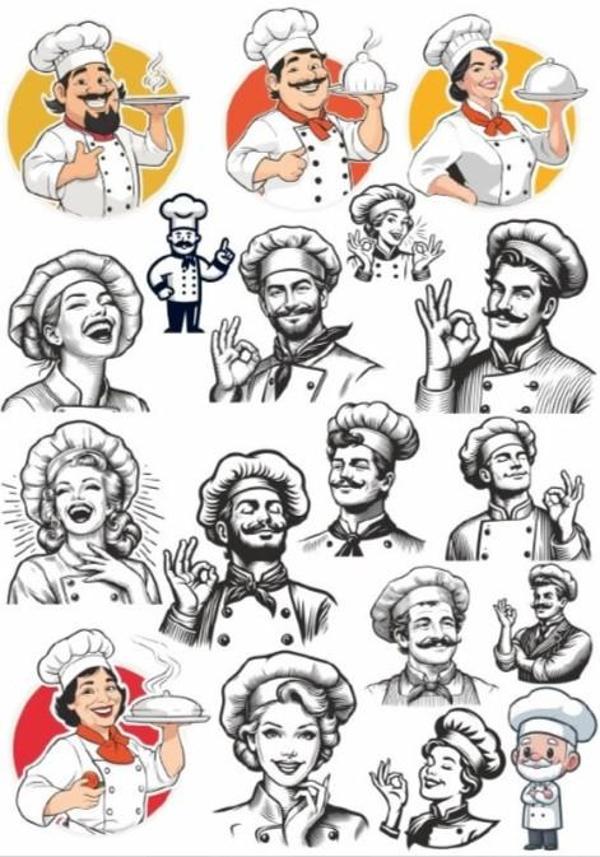 Aşçı Sticker Set - Image 1