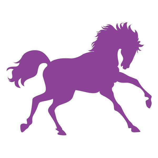 At Sticker 17x17 Cm Mor - Image 1