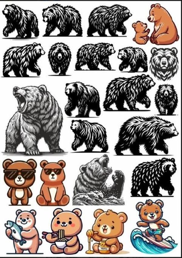 Ayı Sticker Set - Image 1