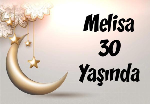 ay ve yıldızlar temalı doğum günü afişi 50X70 cm - Image 1