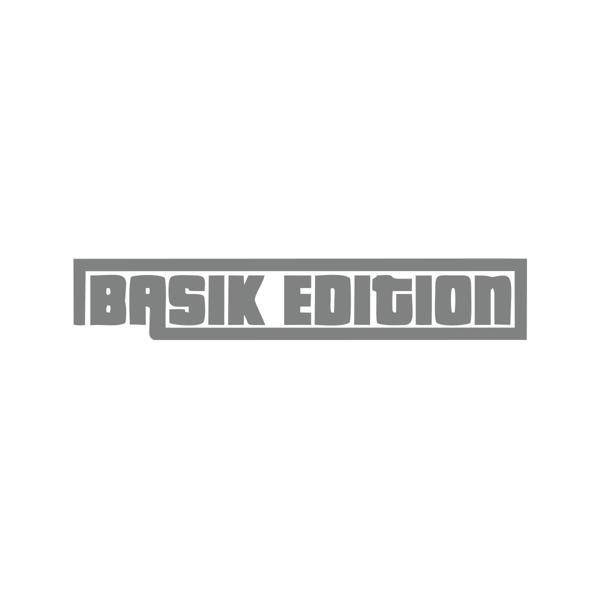Basık Edition Araba Sticker 17x17 Cm Gri - Image 1