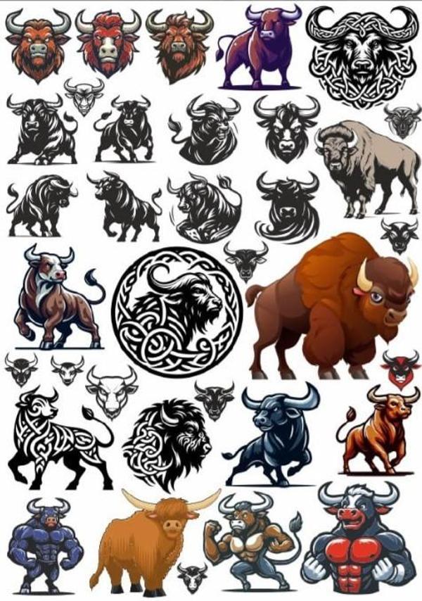Boğa Sticker Set - Image 1