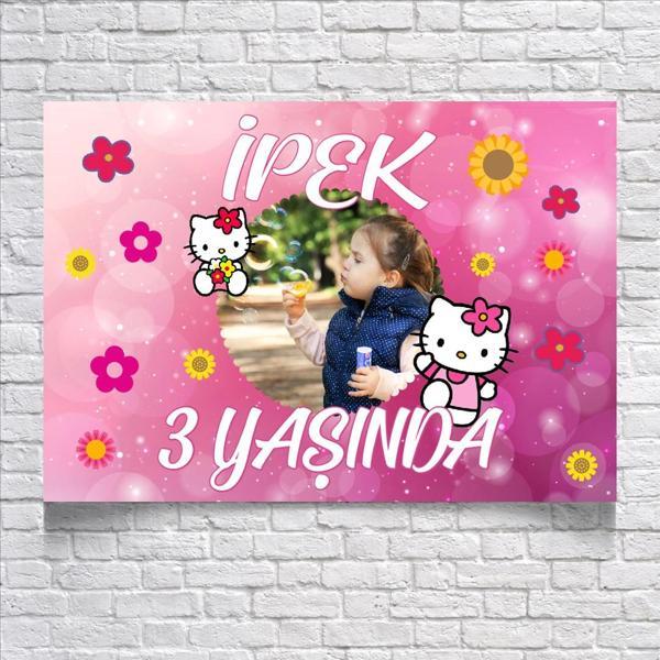 CATS TEMALI DOĞUM GÜNÜ AFİŞİ 50X70 cm - Image 1