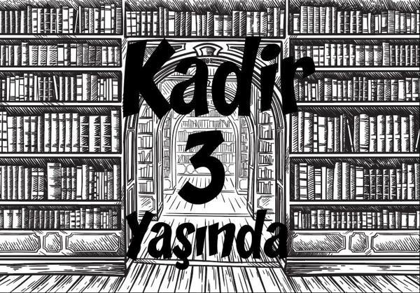 Kütüphane Doğum Günü Afişi 70X100 cm - Image 1