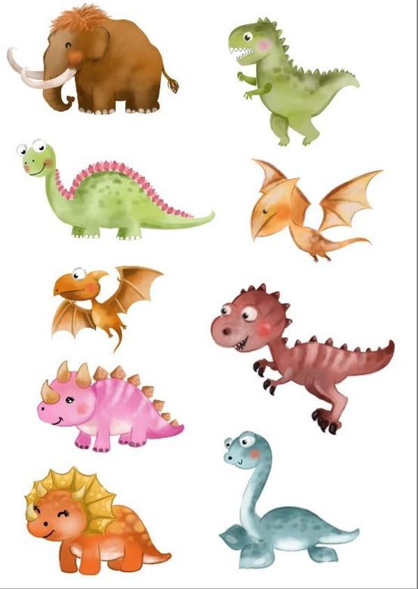 Dinazor Sticker SEt - Image 1