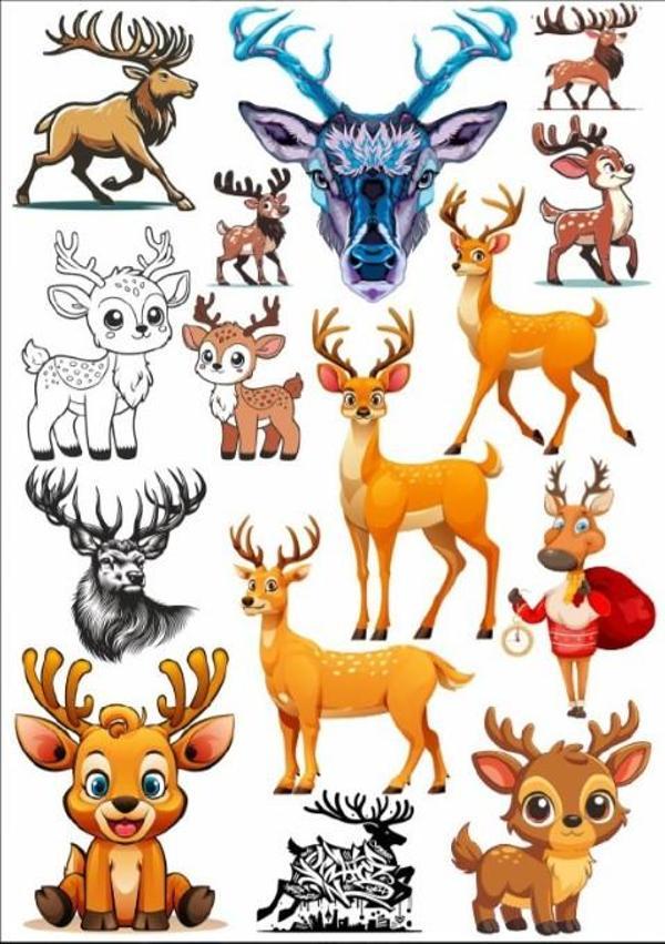 Geyik STicker Set - Image 1