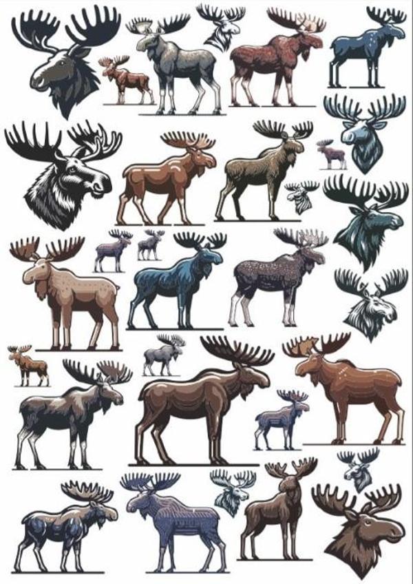 Geyik STicker Set - Image 1