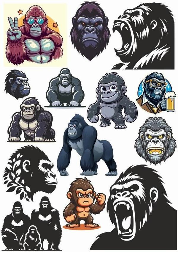 Goril Sticker Set - Image 1