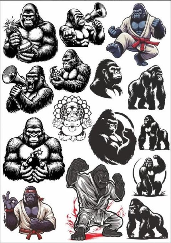 Goril Sticker Set - Image 1
