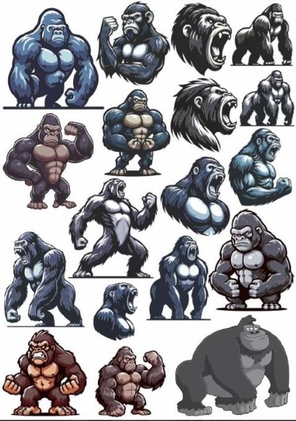 Goril Sticker Set - Image 1