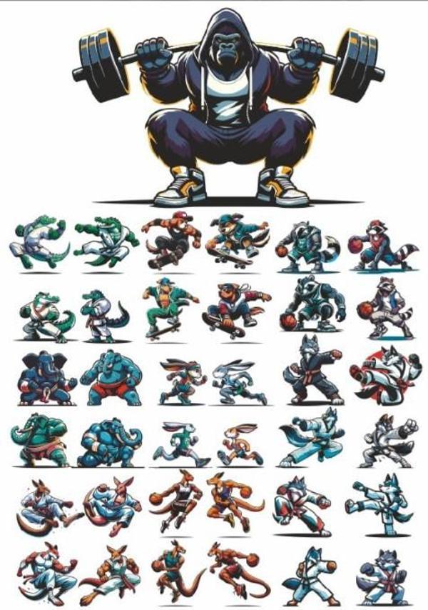 Goril Sticker Set - Image 1