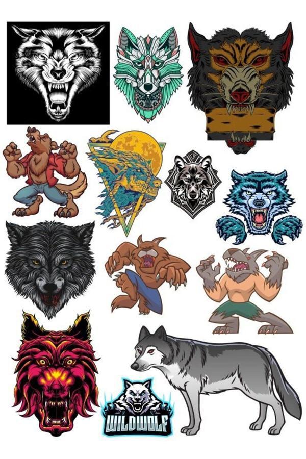 Kurt Sticker Set-2 13 Parça Telefon, Tablet, Defter, Laptop Sticker - Image 1