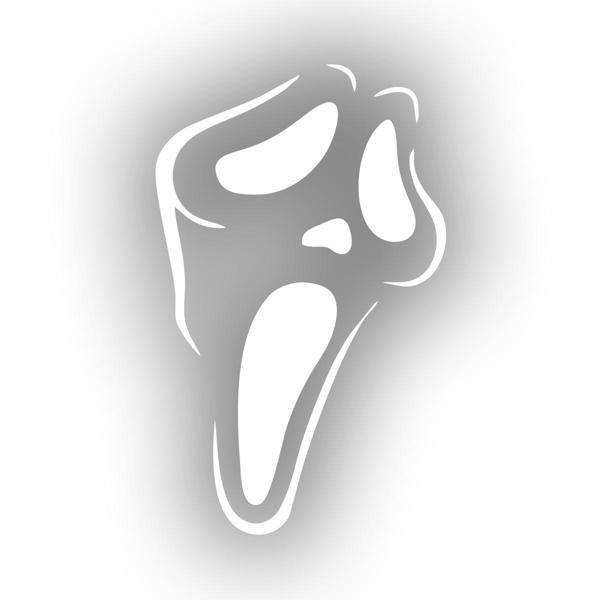 Hayalet Sitcker17x17 Cm Beyaz - Image 1