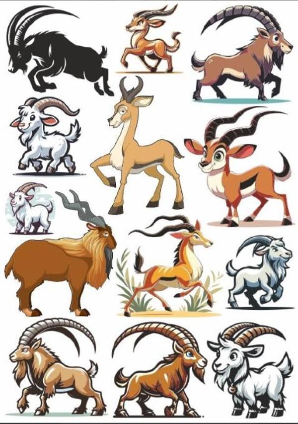 Keçi Sticker Set - Image 1