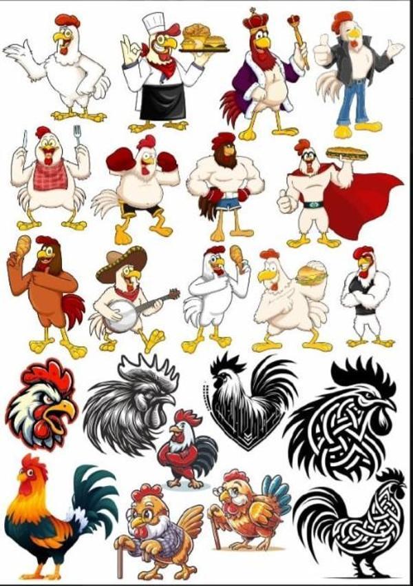 Horoz Sticker Set - Image 1