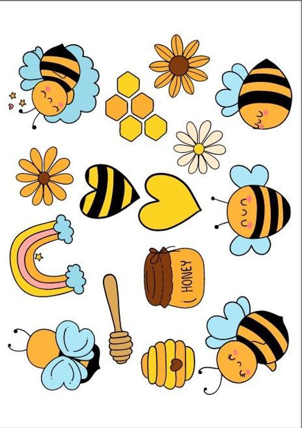 Arı Sticker Set - Image 1