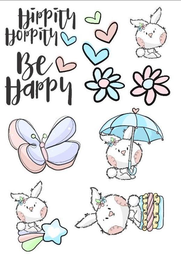 Kelebekk Sticker Set - Image 1