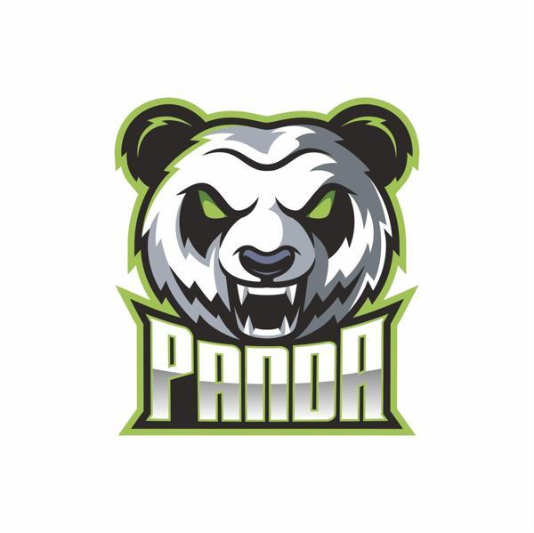 Kızgın Panda Sticker 10x10 cmRenkli Sticker - Image 1