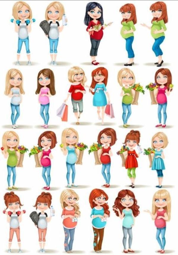 Kız Sticker Set - Image 1