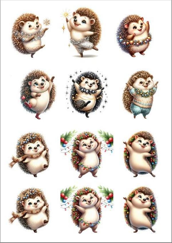 Kirpi Sticker Set - Image 1