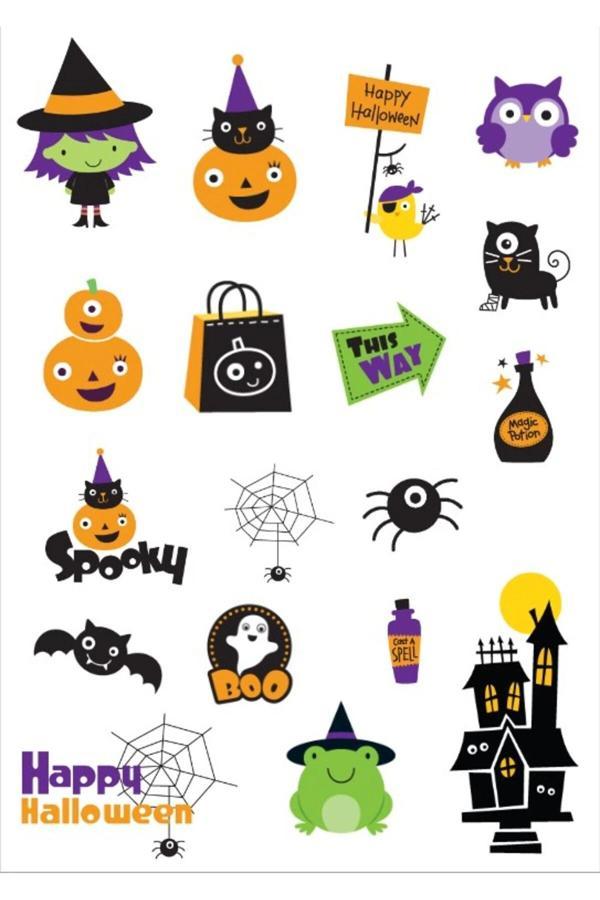 Cadılar Bayramı Sticker Set - Image 1